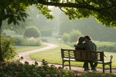 —Pngtree—romantic-afternoon-bench-scene-under_18647173